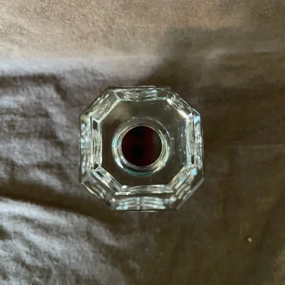 Oleg Cassini cut crystal perfume bottle - Picture 2 of 5